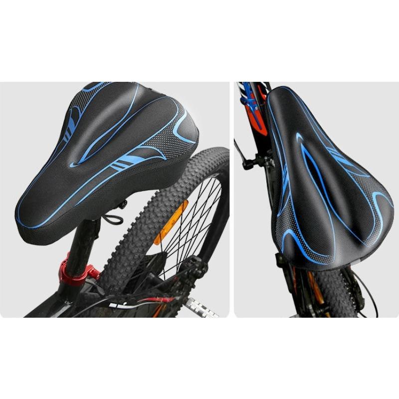 3D Mountain Bike Seat Cover Thickened Soft Bicycle Saddle Cushion Road Bikes Seat Covers Cycling Products Accessories