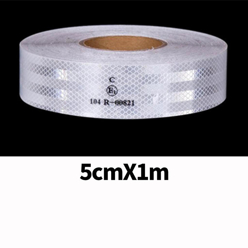 Hochintensive reflektierende Klebeband Sichtbarkeit Warnung Autoaufkleber Reflektoren Streifen für LKW Anhänger Sicherheit Zube