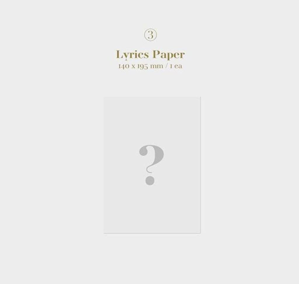 LISA FIRST SINGLE ALBUM LALISA GOLD ver. KPOP Album Photobook Photocard Collectible