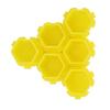 200PCS Color Tattoo Ink Cups Beehive Shape Pigment Holder Container Spliceable Cups for Tattoo Makeup