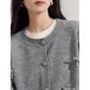 INMAN Little Fragrance Bow Knit Cardigan