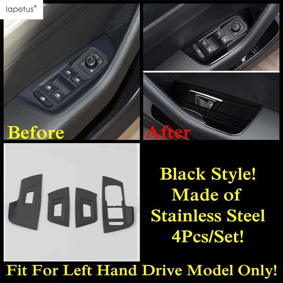 Gear Shift Panel / Window Lift / Door Speaker / Roof Reading Light Lamp Cover Trim Accessories For Volkswagen Arteon 2018 - 2024