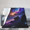 Galaxy Sunglasses  Soft Warm Blanket  Girls Boys Plush Throw Blanket Funny Outdoor Flannel Bedspread Sofa Bed Cover