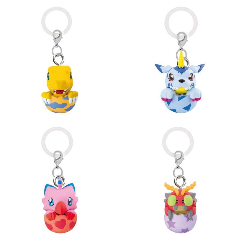 Digimon Adventure Marker Accessories [Complete Set of 8] Gacha