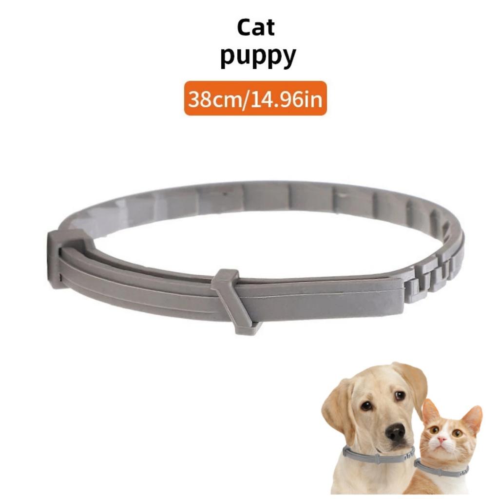 Pet Deworming Flea Collar Retractable Necklace Anti Flea and Tick Big Dog Puppy Cat Prevention Mosquitoes Pets Repellent Collar