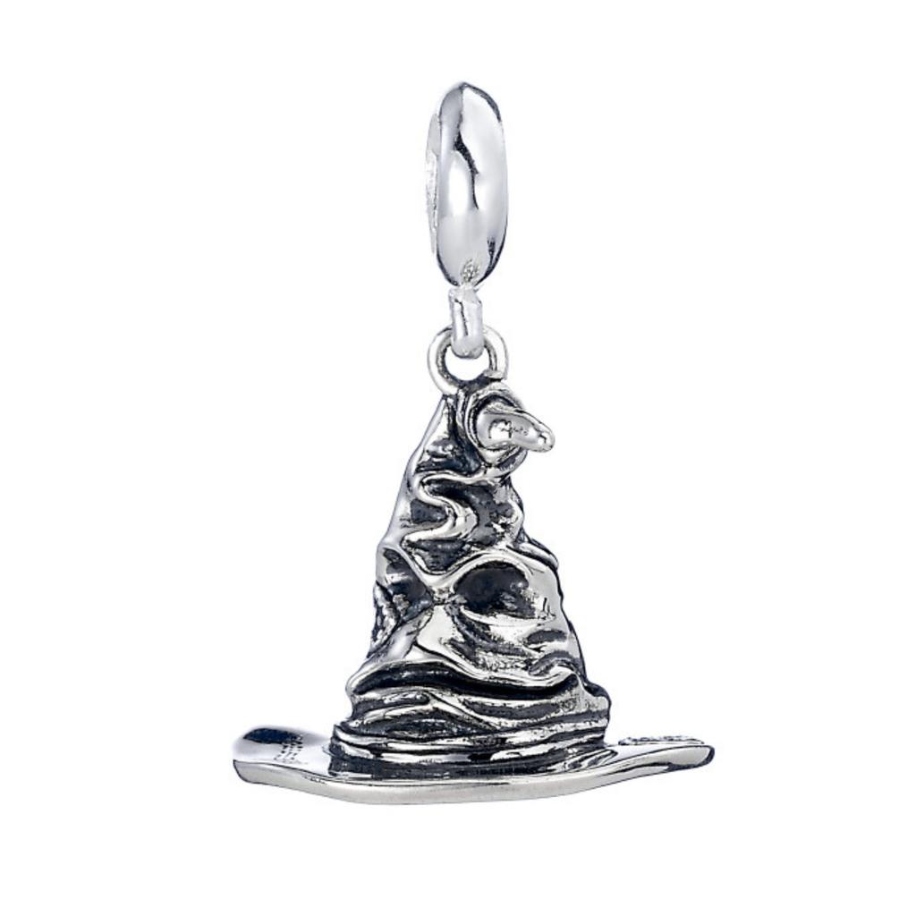 HARRY POTTER Sterling Silver Sorting Hat Slider Charm