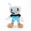 2 Pezzi Bambole Peluche Cuphead Giocattoli Bambola Gioco Mugman Avventura Morbido Peluche Imbottito Per Bambini Regalo di Compleanno