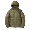 Winter 2024 Men's Fashion Hooded White Duck Down Jacket for Couples