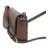 Burberry Bruine Leren Vintage Check Crossbody Tas Met Gouden Hardware Voor Dagelijks Gebruik