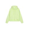 Fleece Hoodie Pullover Casual Sweatshirt Women Tops Light-Lemon-Yellow DQ5859-736