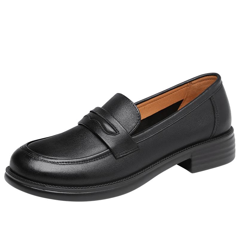 Red Dragonfly Women s Soft Leather Slip-On Loafers 39