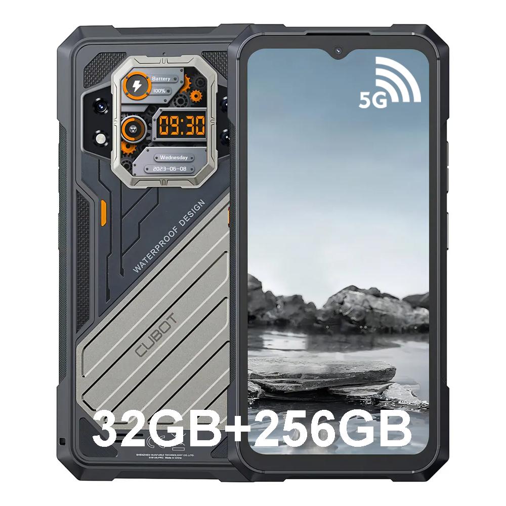 Cubot KINGKONG X Rugged Smartphone 5G Dimensity 7050 32(16G+16G)GB RAM 256/512GB ROM Dual SIM 10200mAh 6.583" NFC