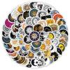 10/30/50/100pcs Aesthetic Moon and Sun Cartoon Graffiti Sticker DIY Laptop Luggage Waterproof Gothic Art Sticker Toys