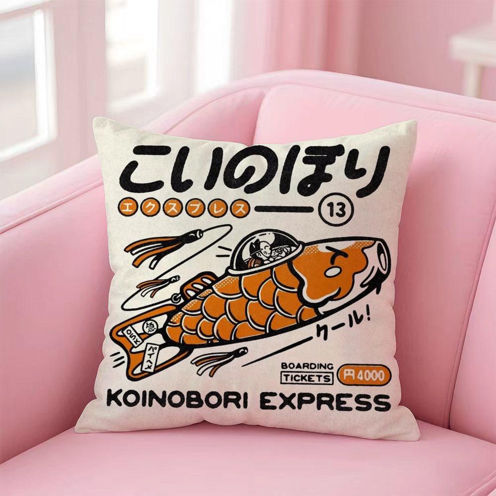 Hot TTakoyakied Cushion Cover Premium SkinFriendly Pillow Case MultiPurpose for Home Office Travel