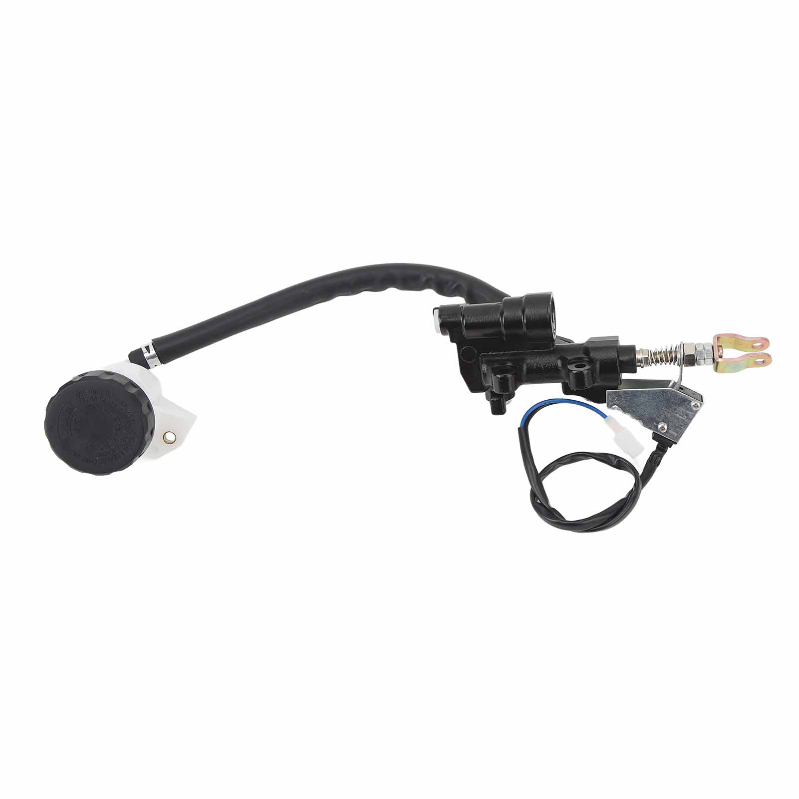 Rear Brake Master Cylinder with Reservoir Metal Alloy Hydraulic Rear Brake Master Cylinder Pump for GL1500SE GL1500A