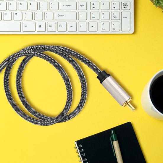 Digital Coaxial Audio Video Cable Stereo SPDIF 3.5mm To RCA for Xiaomi Mi 12 TV