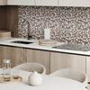 Vinyl Decoration With Print For Tool-Free Installation Mosaic With Different Shapes 6X60X30 Cm