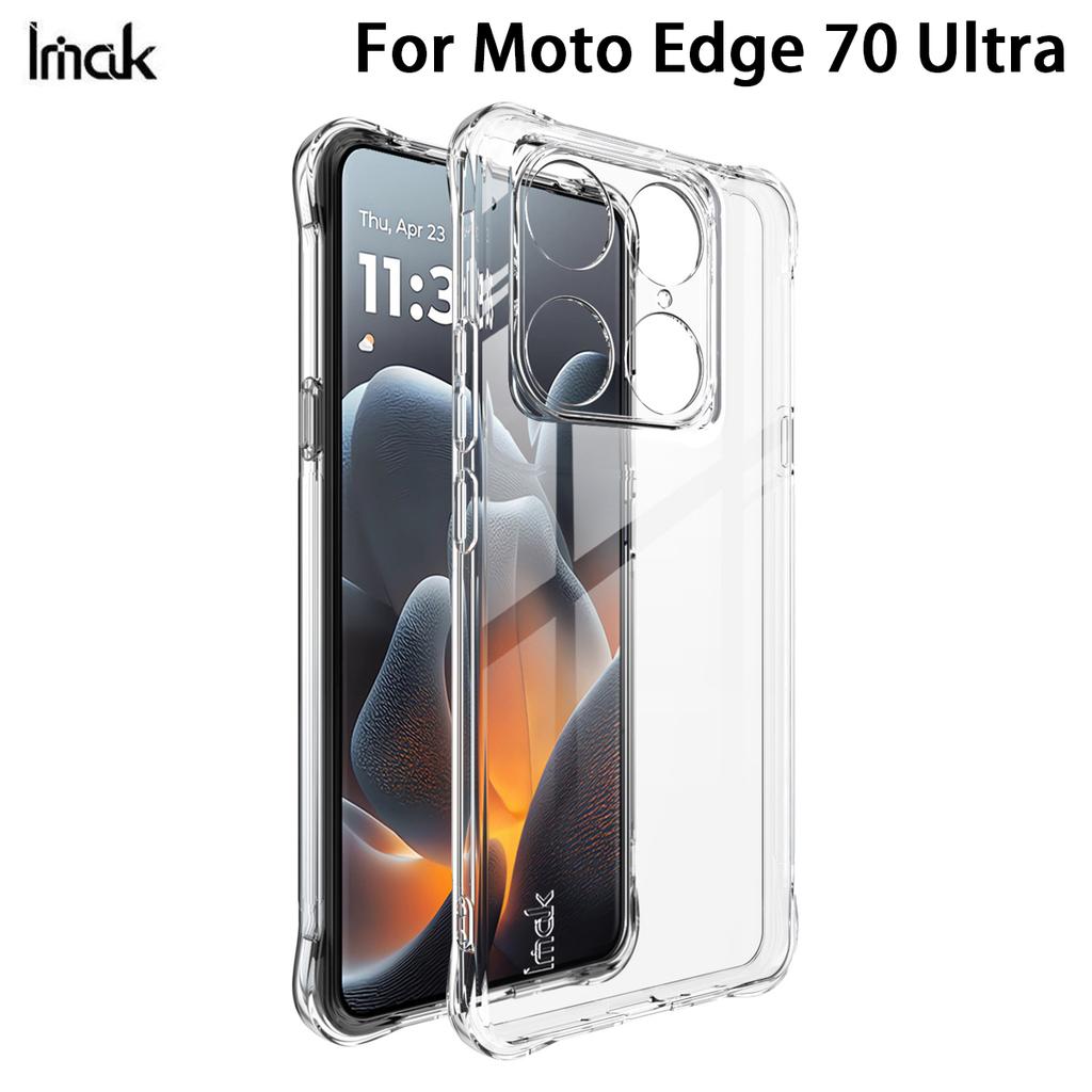 For Moto Edge 70 Ultra 5G Phone Case IMAK Shock-resistant Soft Case