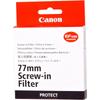 Canon camera protective filter 77mm
