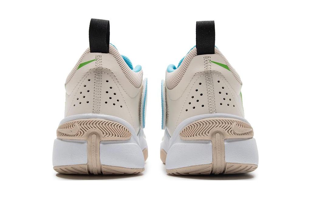 Nike Team Hustle D11 GS 'Pale Ivory Action Green'