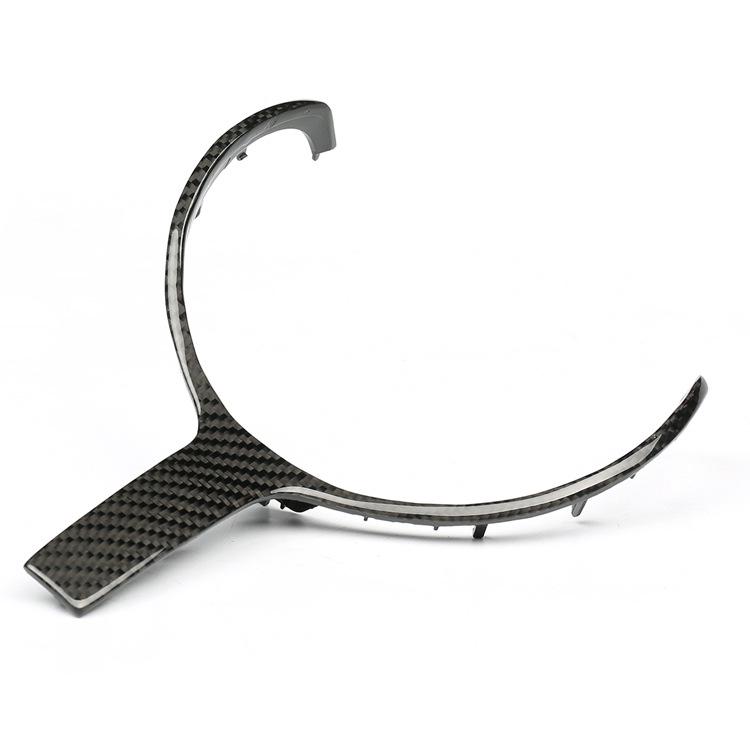 Carbon Fiber Electroplated T-Shaped Steering Wheel Decor for BM M-SPORT