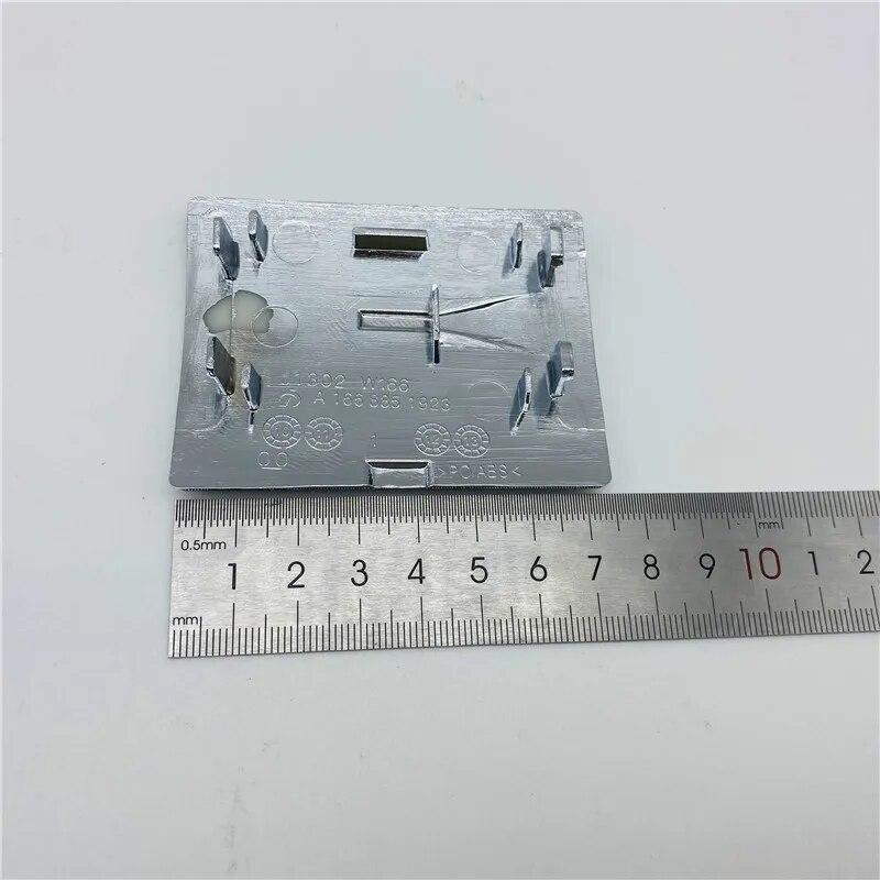 For 2012-2015 Mercedes Benz ML GLE Class ML350 Rear Bumper Tow Hook Eye Cover Cap Chrome Silver