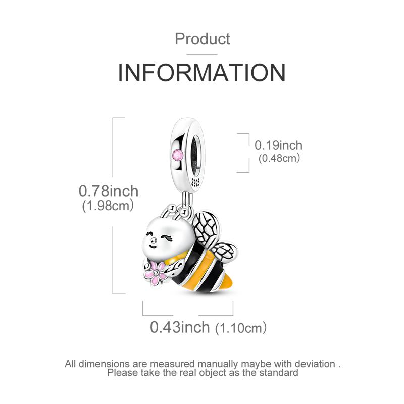 Copper Chameleon Charms Bead Zirconium Golden Love Mom Gift Cute Pets Pendants Fit Original Bracelet Diy Jewelry