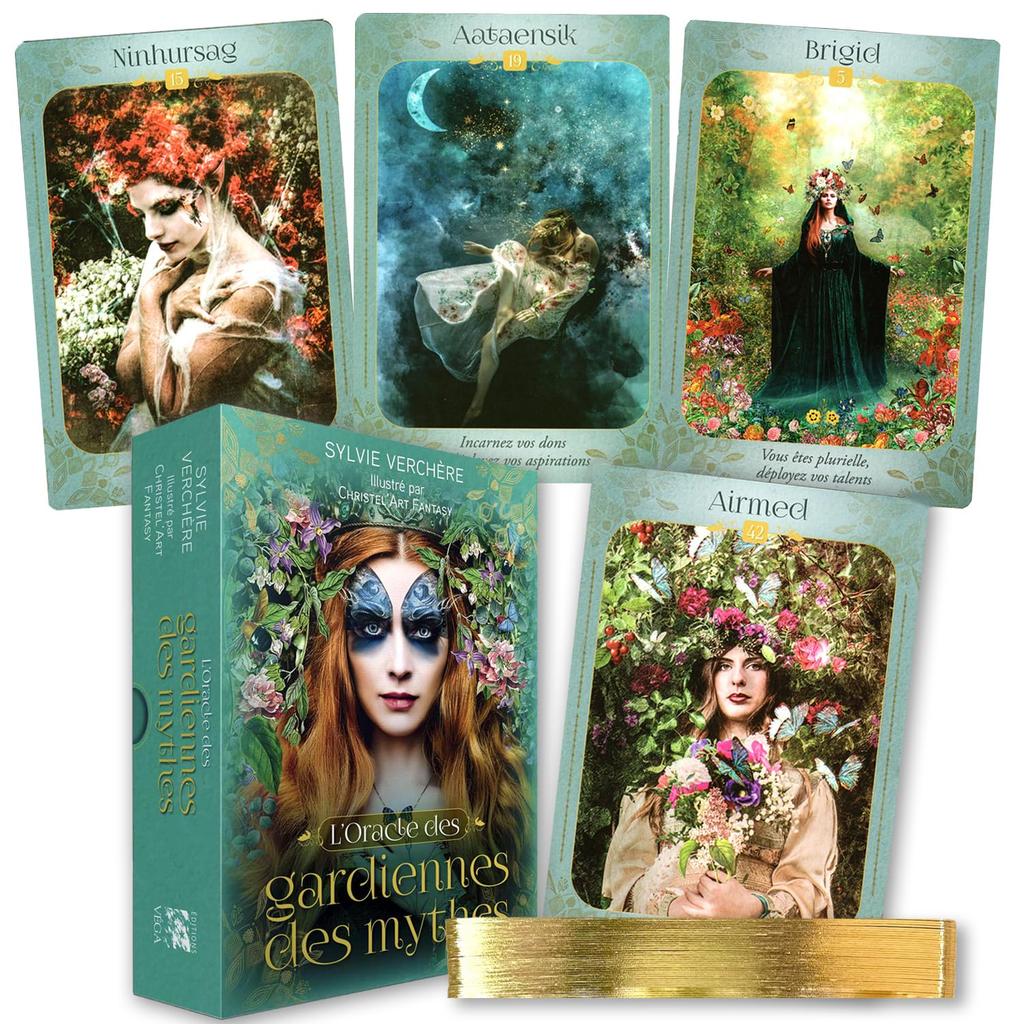 [Authentic] Mythical Guardian Oracle [Oracle Card Meanings In Japanese] Tarot Fortune Telling