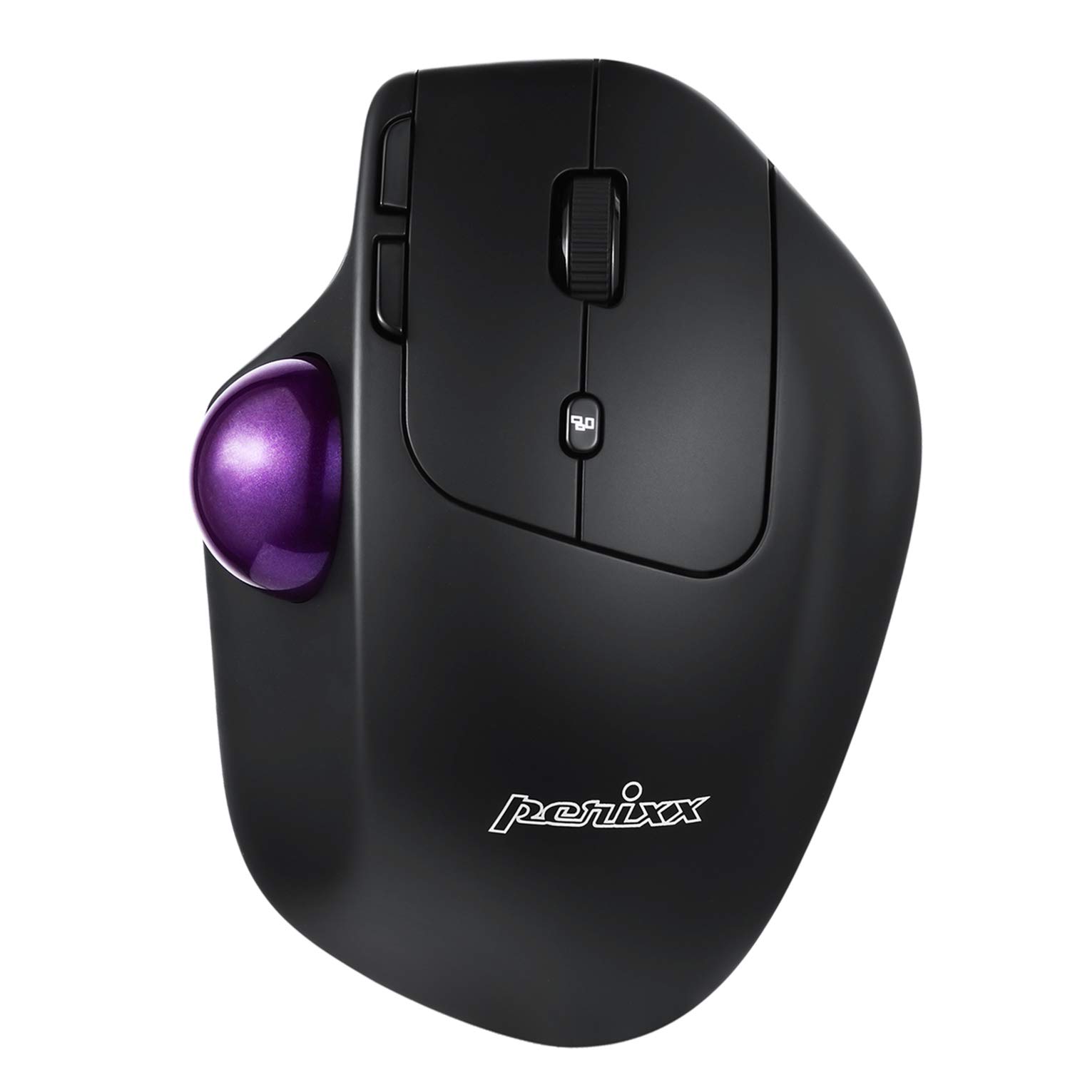 

Perix Wireless Trackball Mouse 8 Buttons Dual Connection Bluetooth Mode 3 Angle Adjustable Tilt Wheel PERIMICE-720 - - 2.4G / - - [Genuine Warranty] чорний