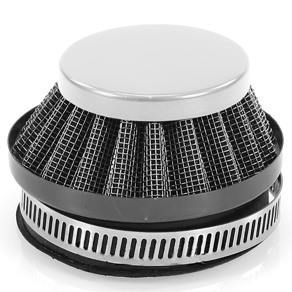 Universal Mini Air Intake Filter Carburetor Vent Breather Aluminum Alloy High Flow Intake Mesh Air Cleaner For Go Kart Dirt Bike