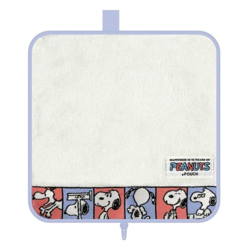 Dot Pouch Snoopy 75th Anniversary (Ivory BD)