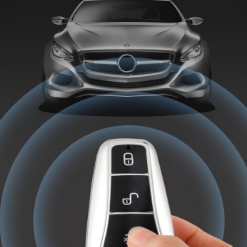 Fashion TPU Car Key Case Cover Fob For BYD Tang EV600 Han EV Yuan PLUS ATTO 3 Song PLUS Pro MAX DMI MAX Qin Plusdmi Keychain Accessories