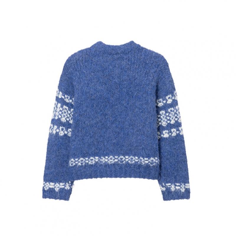 Joy Gryson Nordic Pattern Knit Pullover Kk5wp8070
