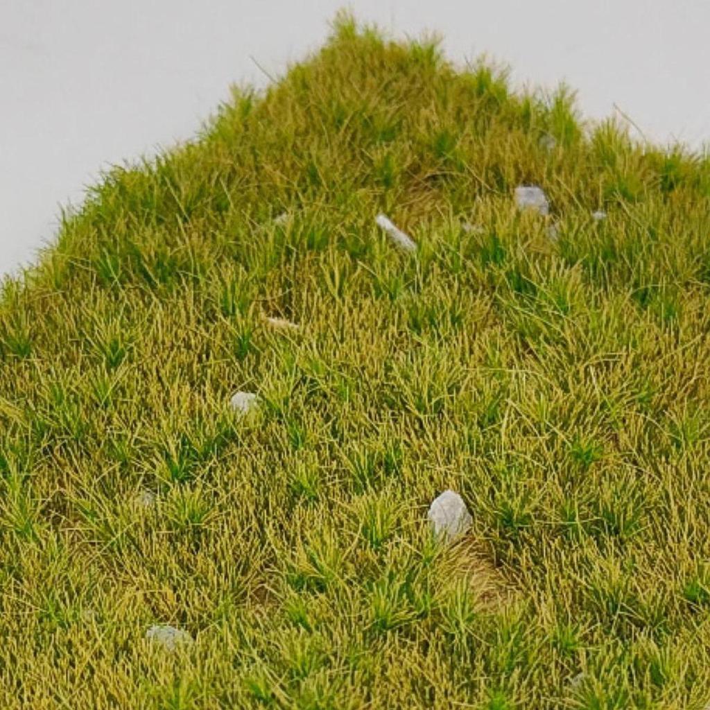 Kunstrasen-Diorama-Material, Miniatur-Büschel für Puppenhaus-Dekoration