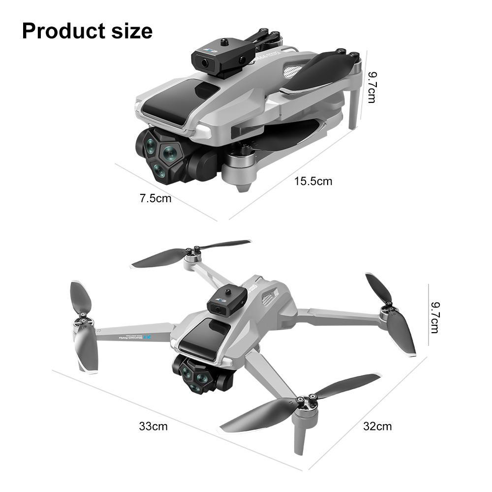 Original G66 New GPS Folding Drone 4,5" Screen 8K Movie Camera Optical Flow Position 5G WIFI 360° Intelligent Obstacle Avoidance Brushless Aircraft