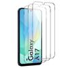 6IN1 [3+3 Pack] Tempered Glass Screen Protector for Samsung Galaxy A17/ A17 5G A07 3 PCS Tempered Glass +3 Pcs Camera Lens Protector