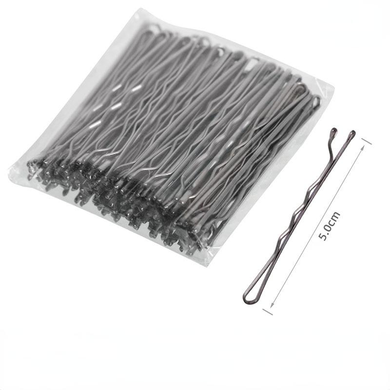 100/10 Stück Damen Haarspange Frisur Gold Haarnadel Einfache Metallische Locke U-Form Haarnadel Damen Styling Haaraccessoires