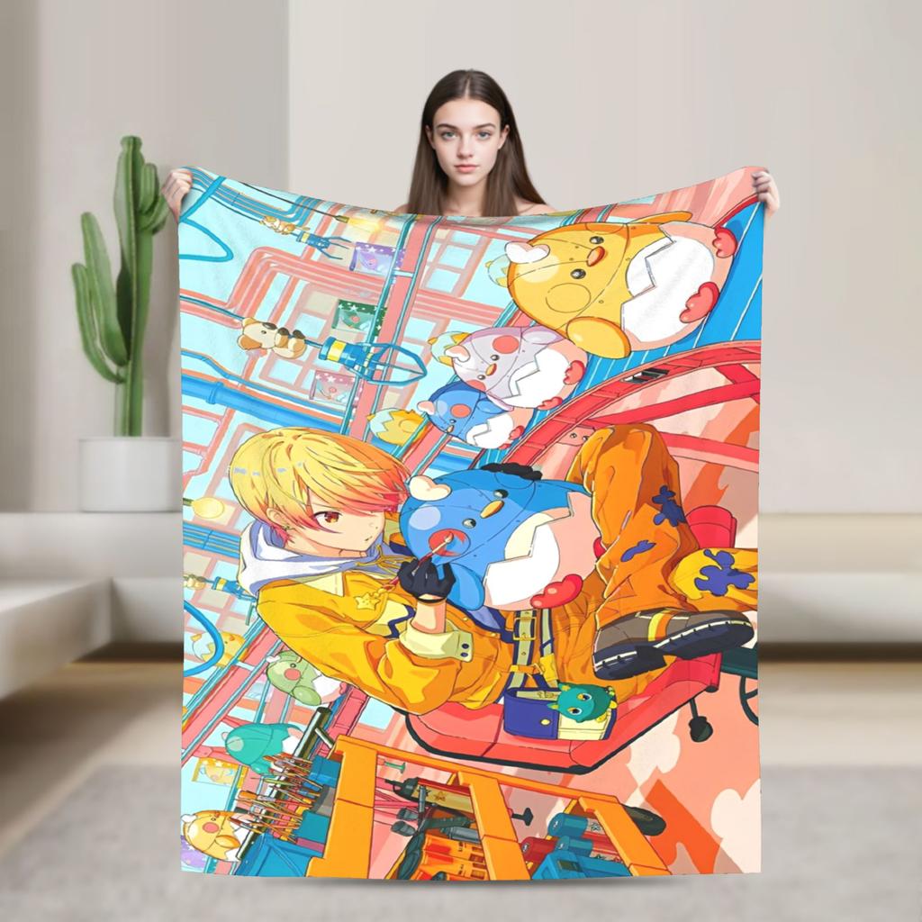 sekai tsukasa tenma Blanket Super Soft Fleece Healing Present Throw Blanket Bedspreads