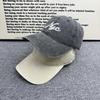 Big Head Circumference NYC Embroidery Cap Women's Spring and Summer Versatile Soft Top Baseball Cap Ins Trendy Brand Sunscreen Visor