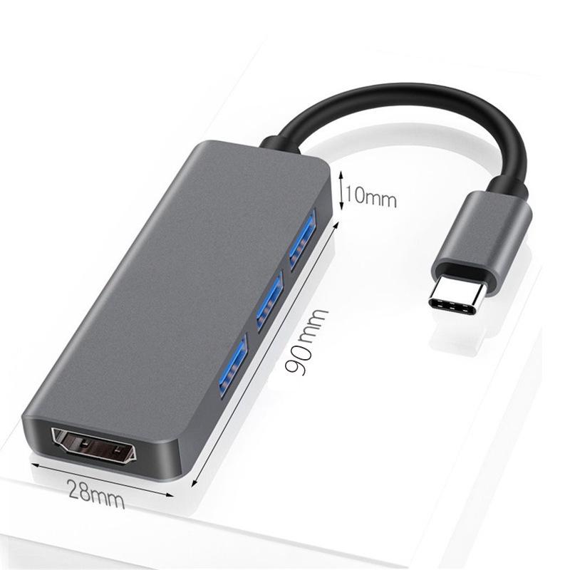 USB-C Docking Station & HDMI Adapter for Laptops and Phones