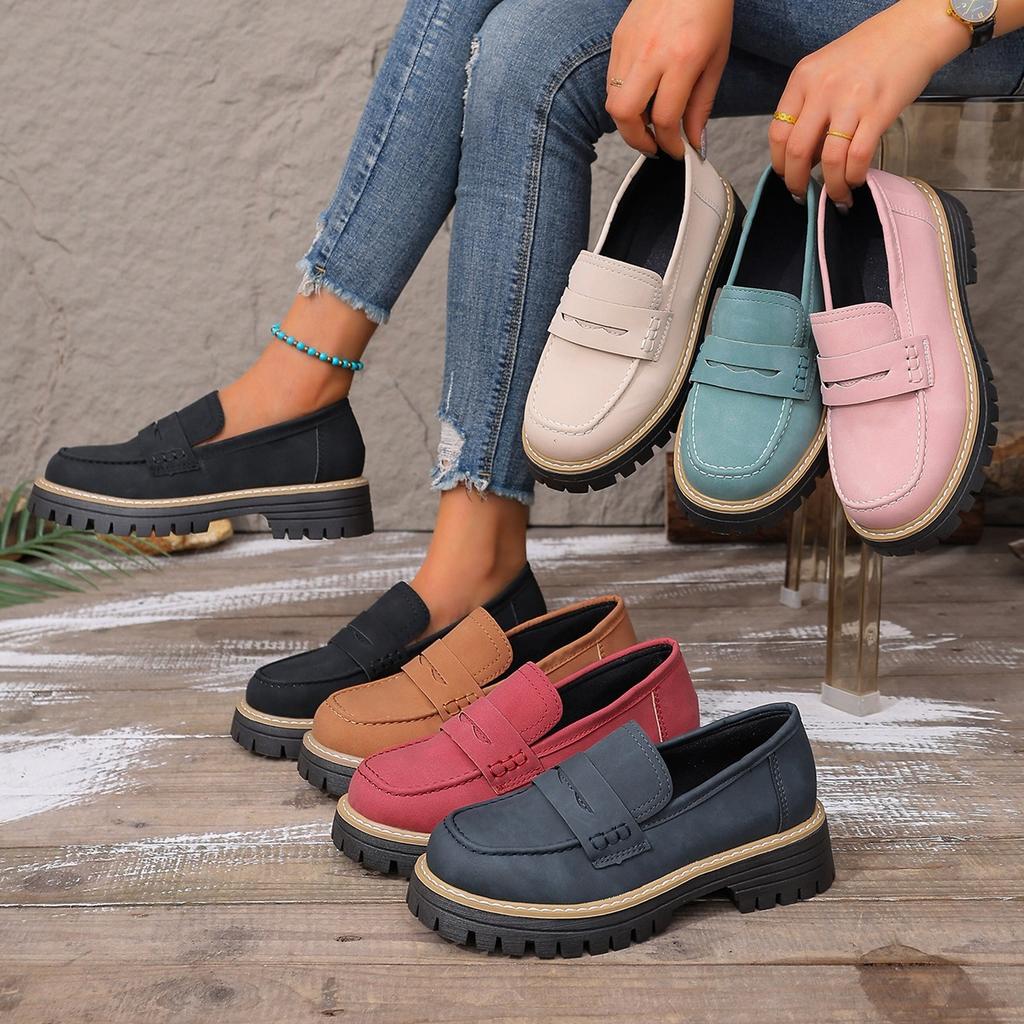 Women's Shoes - Single Shoes, Thick-soled Shoes