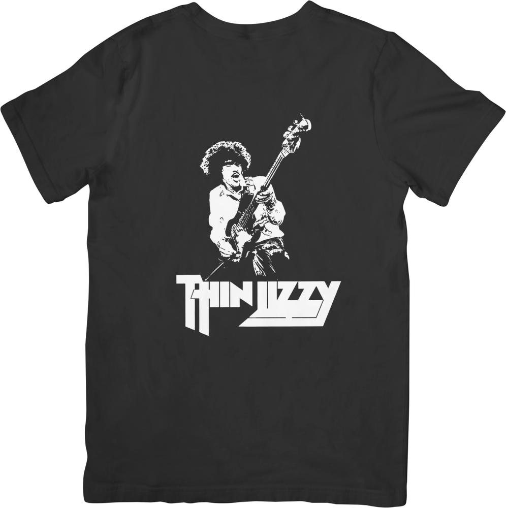 Thin Lizzy Vintage Retro Fit for Unisex Women Quality Cotton TShirts