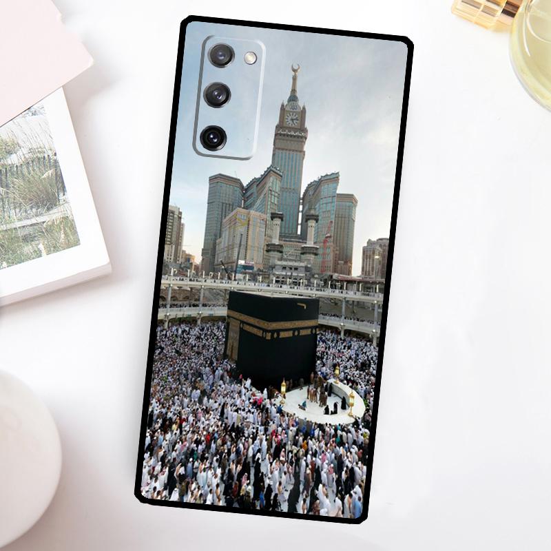 Holy Mosque Makkah Case For Samsung Galaxy S24 S23 S22 Ultra S21 S20 FE Note 10 Plus Note 20 S8 S9 S10 Cover