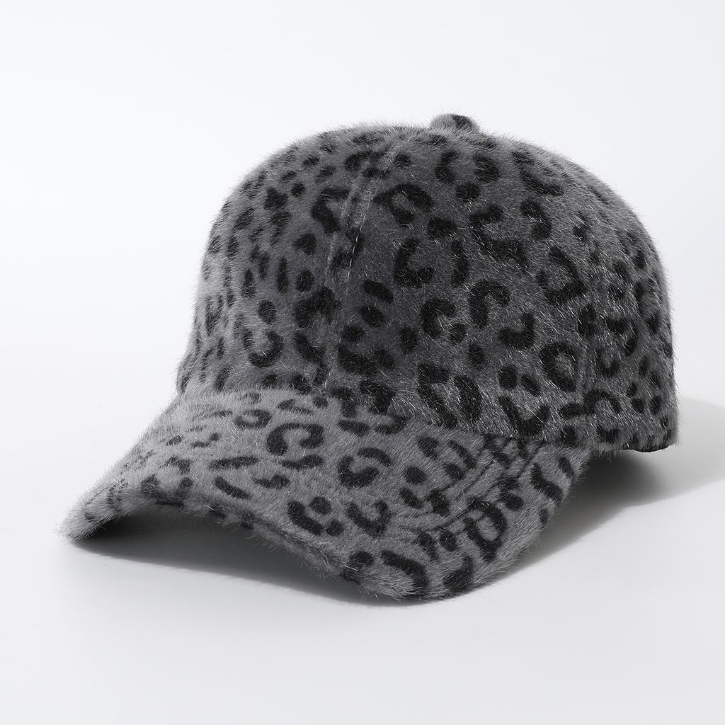 Leopard Print Wide Brim Sun Visor Hat Foldable Portable Summer Casual Outdoor Trendy Sun Protection Cap for Spring Daily Travel