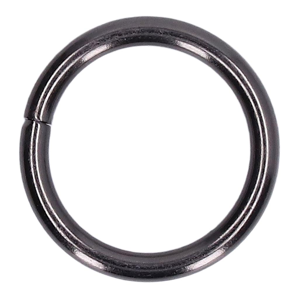 50Pcs Metal Rings 15x3mm Iron Material Sturdy   Multifunctional Exquisite O Rings Metal