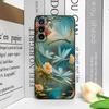 Flower Cute Dragonflies Vintage Floral Pattern Phone Case for Honor Huawei 200 Lite 100 400 PRO 80 X9 Magic 7 6 Lite 5 Pro Cover
