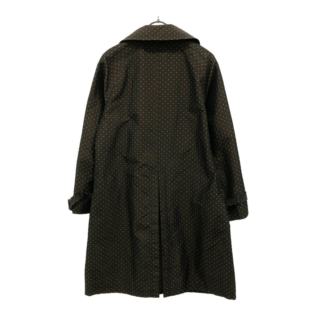 BARNEYS NEWYORK Dot Long Coat 36 Brown Women Used