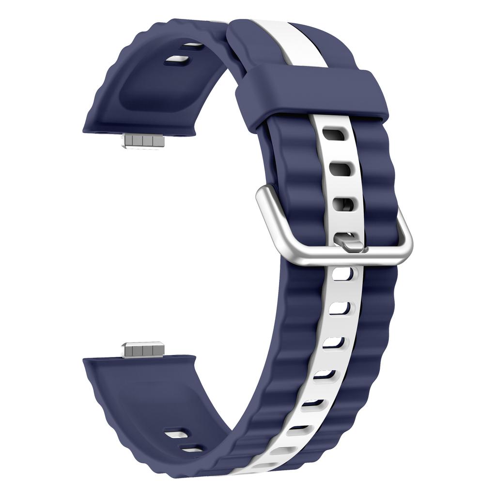 Sportovní silikonový řemínek pro Huawei Watch Fit 4 Pro Dvoubarevný pásek Prodyšný náramek Correa Pro Huawei Fit3 Fit4 Pro Příslušenství