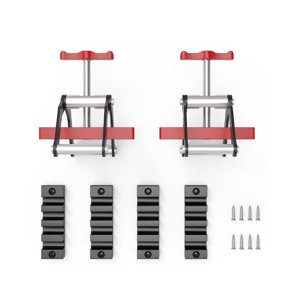 

ENJOYWOOD 4-Way Panel Clamp Wood Gluing Clamp Four-Way Pressure Cabinet Clips For Woodworkers Cabinet and Furniture Makers