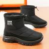 Cotton Shoes Women's Winter 2025 Warm Velvet Thickened Elderly Shoes Couple Outdoor Sports Platform Snow Boots